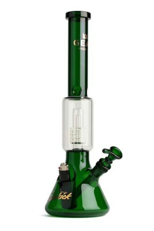GEAR Premium 15.5″ Sidekick Boost Beaker Bong – Green