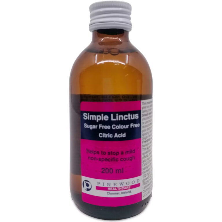 Pinewood Codeine Linctus 200ML Sugar Free