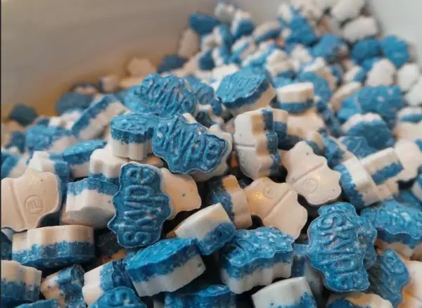 Buy Blue and White Skype 200mg MDMA Online