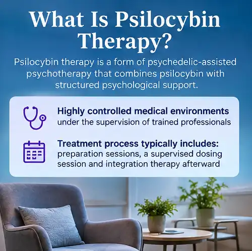 what is psilocybin therapy?